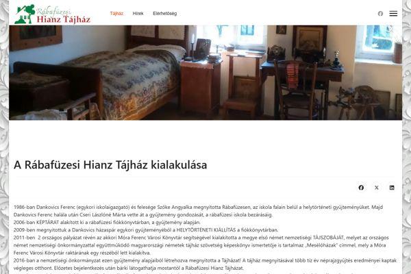 Rábafüzesi Hianz Tájház